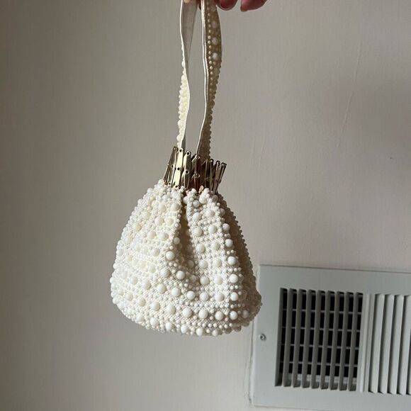 Vintage Beaded hand Potli mini handbag - Picture 8 of 11